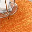 Pemberly Row 4' x Round Sunburst Fabric Outdoor Area Rug (4' Round)