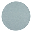 Pemberly Row 6' x Round Aqua Fabric Modern Area Rug (6' Round)