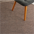 Pemberly Row 6' x Round Natural Fabric Modern Area Rug (6' Round)