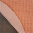 Pemberly Row 6' x Round Terracotta Fabric Modern Area Rug (6' Round)