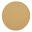 Pemberly Row 6' x Round Yellow Fabric Modern Area Rug (6' Round)