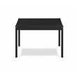Pemberly Row 3-Piece Traditional Wood Kids Table & Chair Set in Black