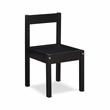 Pemberly Row 3-Piece Traditional Wood Kids Table & Chair Set in Black