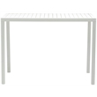 Pemberly Row Contemporary Aluminium Outdoor Patio Rectangle Bar Table
