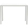 Pemberly Row Contemporary Aluminium Outdoor Patio Rectangle Bar Table