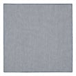 Pemberly Row 5' x Square Ivory Blue Fabric Modern Area Rug (5' Square)