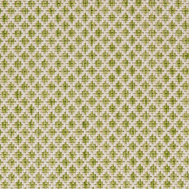 Pemberly Row 8' x Square Ivory Green Fabric Modern Area Rug (8' Square)