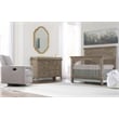 Pemberly Row Traditional Wood Chifferobe in Sandwash Gray Finish