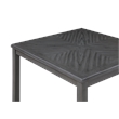 Pemberly Row Contemporary 5-Piece Transitional Wood Counter Set in Gray