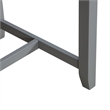 Pemberly Row Modern Transitional Wood 3 Piece Counter Set in Gray