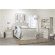 Pemberly Row Contemporary Wood 2 Drawer Nightstand Antique White