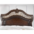 Pemberly Row Contemporary Wood Queen Panel Bed in Brown Cherry