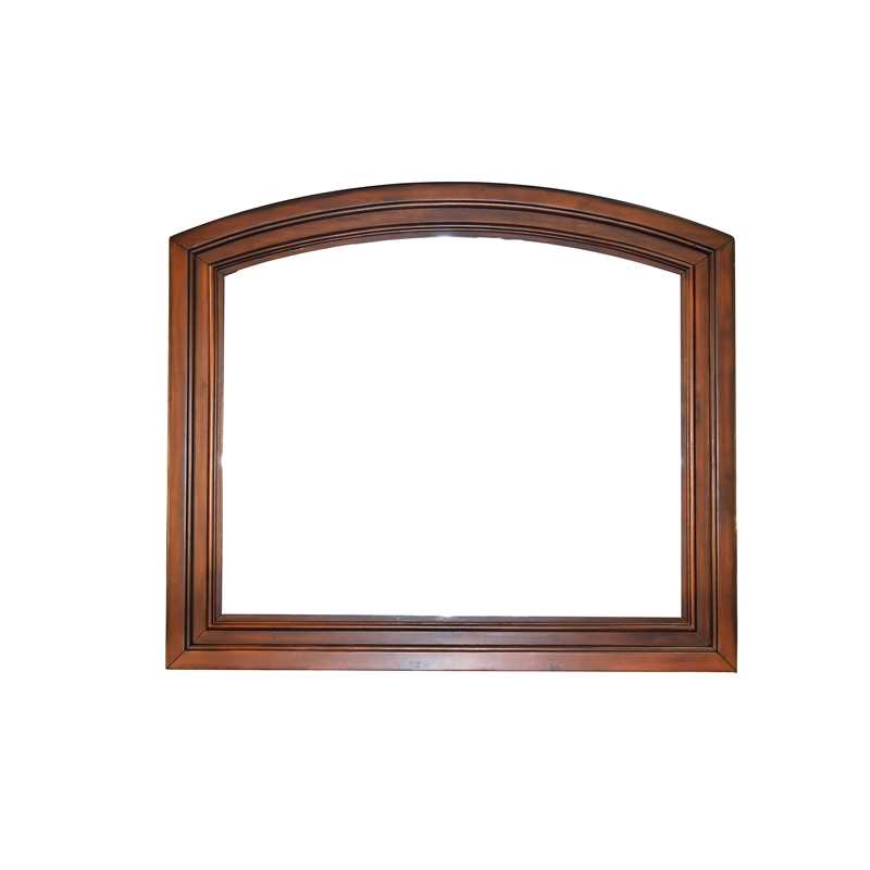 Pemberly Row Queen 4 Piece Bedroom Set Made With Wood in Dark Walnut