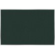 Pemberly Row Vinyl 4' x 10' Bulletin Board with Aluminum Frame in Ebony Brown