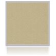 Pemberly Row Vinyl 4' x 4' Bulletin Board with Aluminum Frame in Caramel