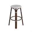 Pemberly Row Contemporary Round Rattan 30