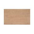 Pemberly Row Mid-Century Dining Table in Natural Brown Stained Wood