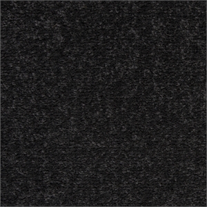 Pemberly Row Contemporary 9' x Square Black Fabric Outdoor Rug