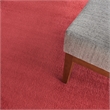 Pemberly Row Contemporary 9' x 12' Fabric Brick Red Outdoor Area Rug