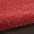 Pemberly Row Contemporary 9' x 12' Fabric Brick Red Outdoor Area Rug