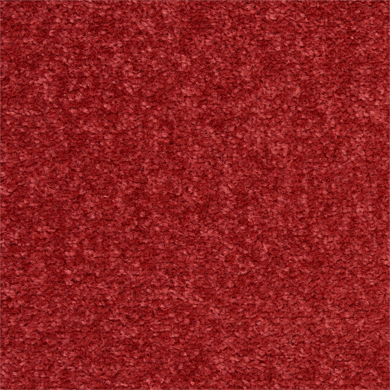 Pemberly Row Contemporary 9' x 12' Fabric Brick Red Outdoor Area Rug