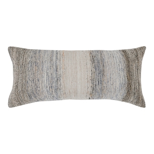 Pemberly Row 16x36&quot Transitional Fabric Throw Pillow in Multi-Color