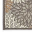 Pemberly Row Contemporary 2' x 6' Natural Outdoor Indoor/Outdoor Rug