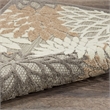 Pemberly Row Contemporary 6' x 9' Natural Outdoor Indoor/Outdoor Rug