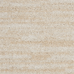 Pemberly Row Contemporary 6' x 9' Ivory Beige Fabric Outdoor Area Rug