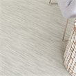 Pemberly Row 10' x 14' Light Grey Modern Indoor/Outdoor Rug Polypropylene