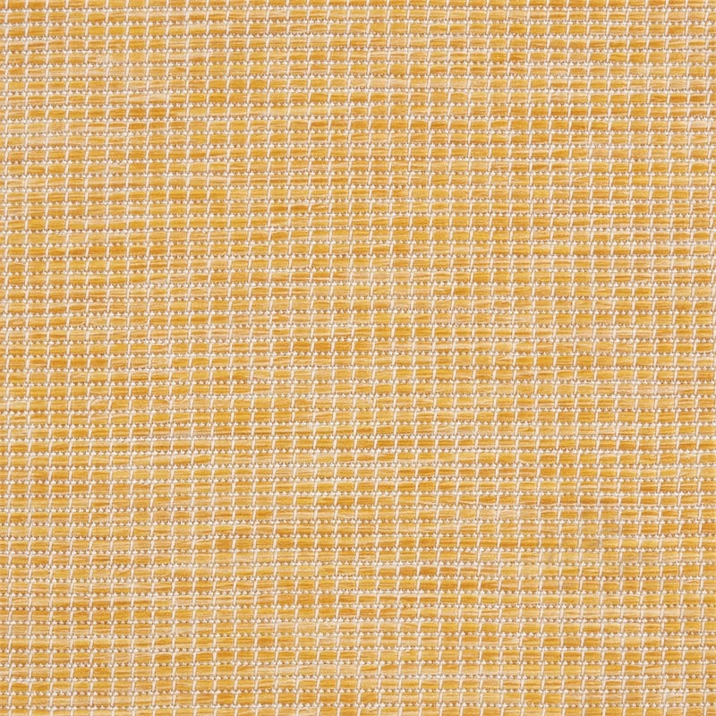 Pemberly Row Modern / Contemporary 8' x 10' Fabric Yellow Modern Rug