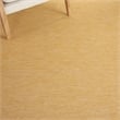 Pemberly Row Modern / Contemporary 8' x 10' Fabric Yellow Modern Rug