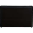 Pemberly Row Modern / Contemporary Fabric Black Velvet Full Bed