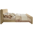 Pemberly Row Modern / Contemporary Fabric Camel Velvet King Bed
