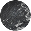 Pemberly Row Modern / Contemporary Marble Black Marble Coffee Table