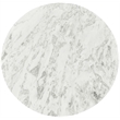 Pemberly Row Modern / Contemporary Marble White Marble Coffee Table