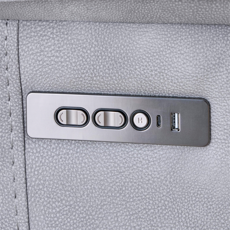 Pemberly Row 7Piece Power Zero Gravity Reclining Adjustable Headrest Sectional