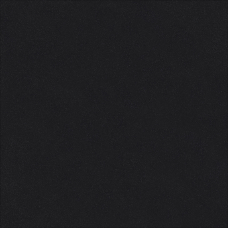 Pemberly Row 4-Shelf Wood Display Curio Cabinet with LED Lighting in Black