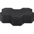 Pemberly Row Contemporary Wood 6-Pc. Black Oak Wood Coffee Table