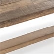 Pemberly Row Modern Transitional Reclaimed Pine Wood 71