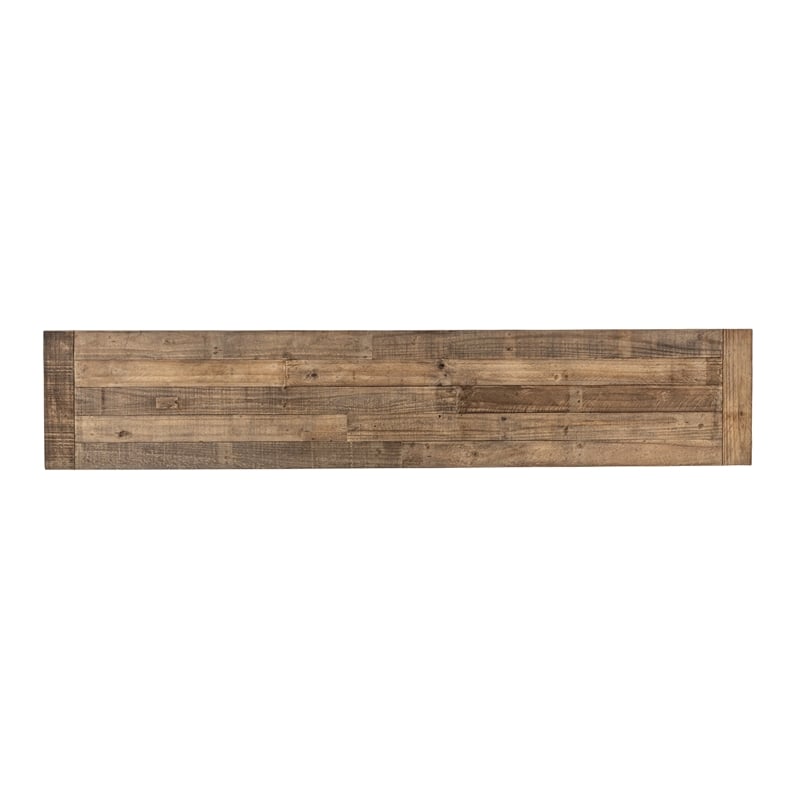 Pemberly Row Modern Transitional Reclaimed Pine Wood 71