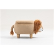 Pemberly Row Kids Lion Animal Storage Ottoman Stool-Furniture for all rooms