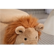 Pemberly Row Kids Lion Animal Storage Ottoman Stool-Furniture for all rooms