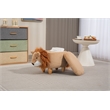 Pemberly Row Kids Lion Animal Storage Ottoman Stool-Furniture for all rooms