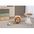 Pemberly Row Kids Lion Animal Storage Ottoman Stool-Furniture for all rooms