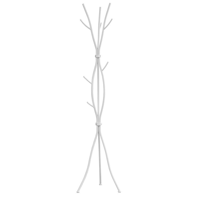 Pemberly Row Coat Rack Hall Tree 11 Hooks Entryway 74