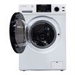 Pemberly Row CONVERTIBLE Washer-Dryer 18lb/1.9cf SANITIZE ALLERGEN Cycle 1400RPM