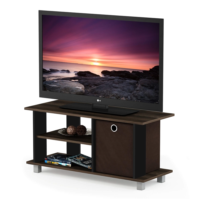 Pemberly Row Wood TV Entertainment Center for TV up to 32