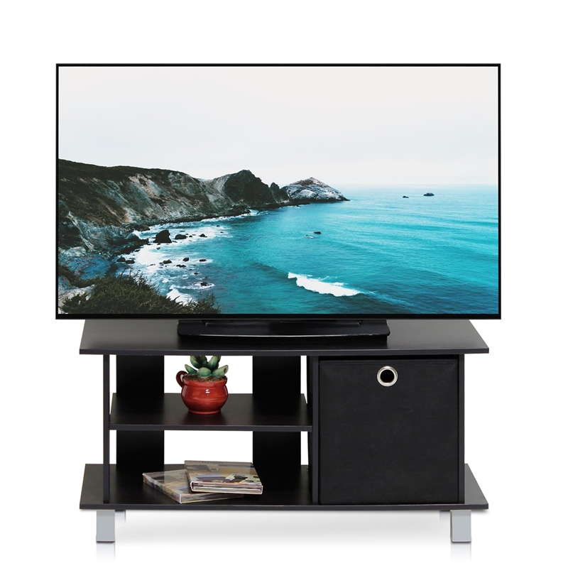 Pemberly Row Wood TV Entertainment Center for TV up to 32