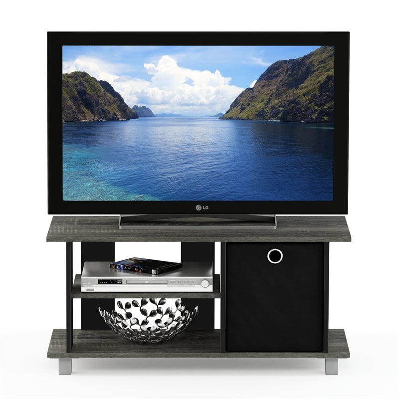 Pemberly Row Wood TV Entertainment Center for TV up to 32